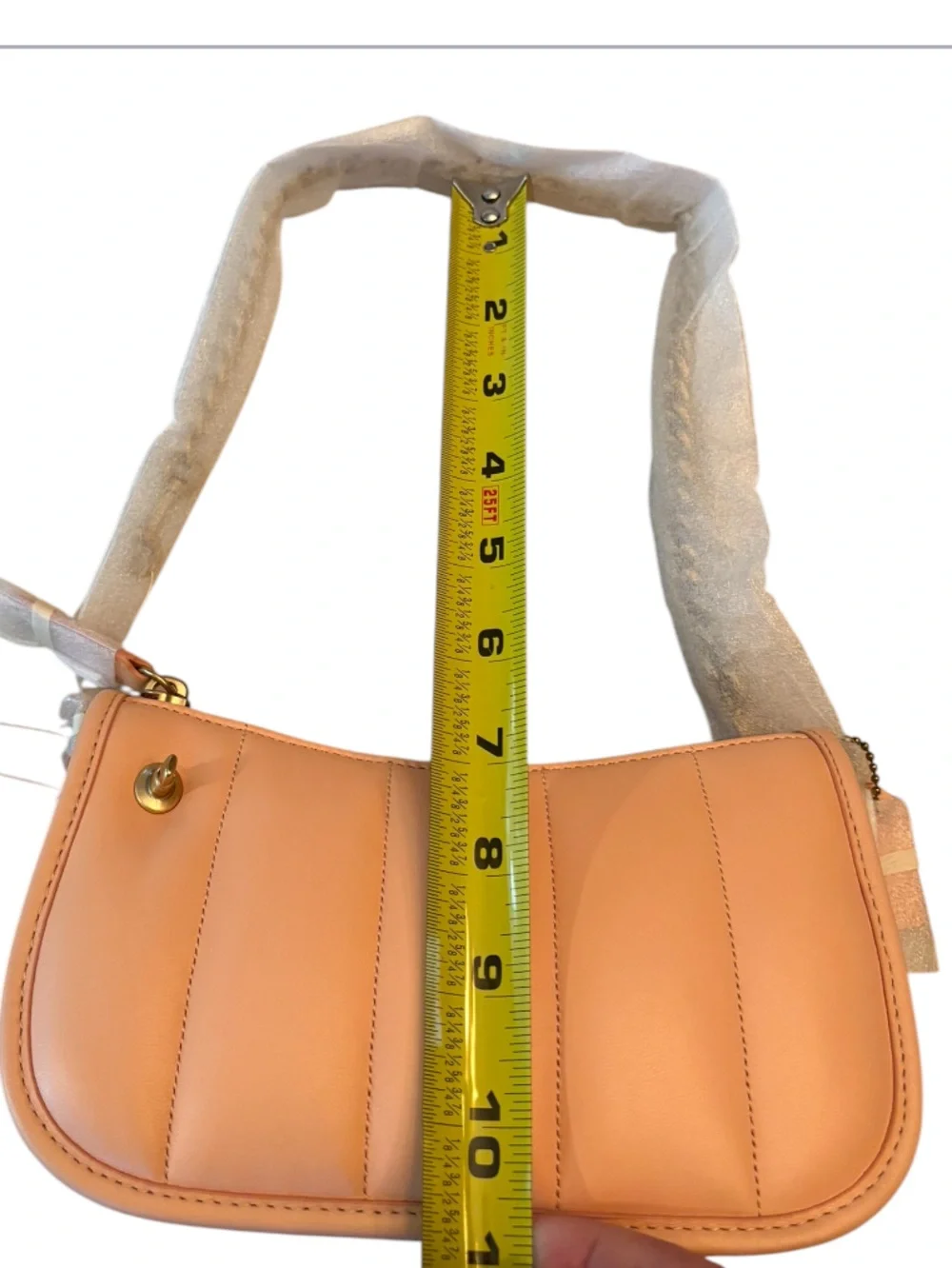 Coach Quilted Swinger Bag 20 in Faded Blush